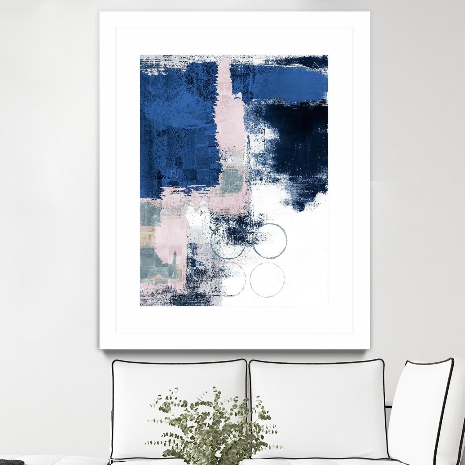 Internal Blues by Lanie Loreth on GIANT ART - abstract 