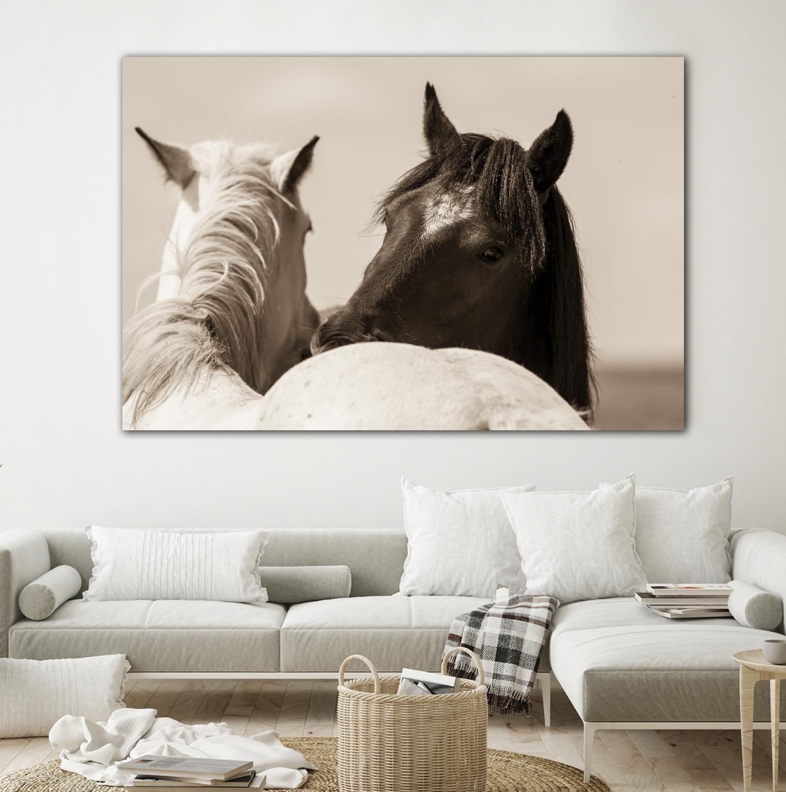 Nuzzles by Erle KaCee on GIANT ART - beige animals