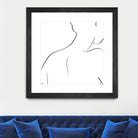 Femme III by Patti Mann on GIANT ART - whites & creams, blacks figurative