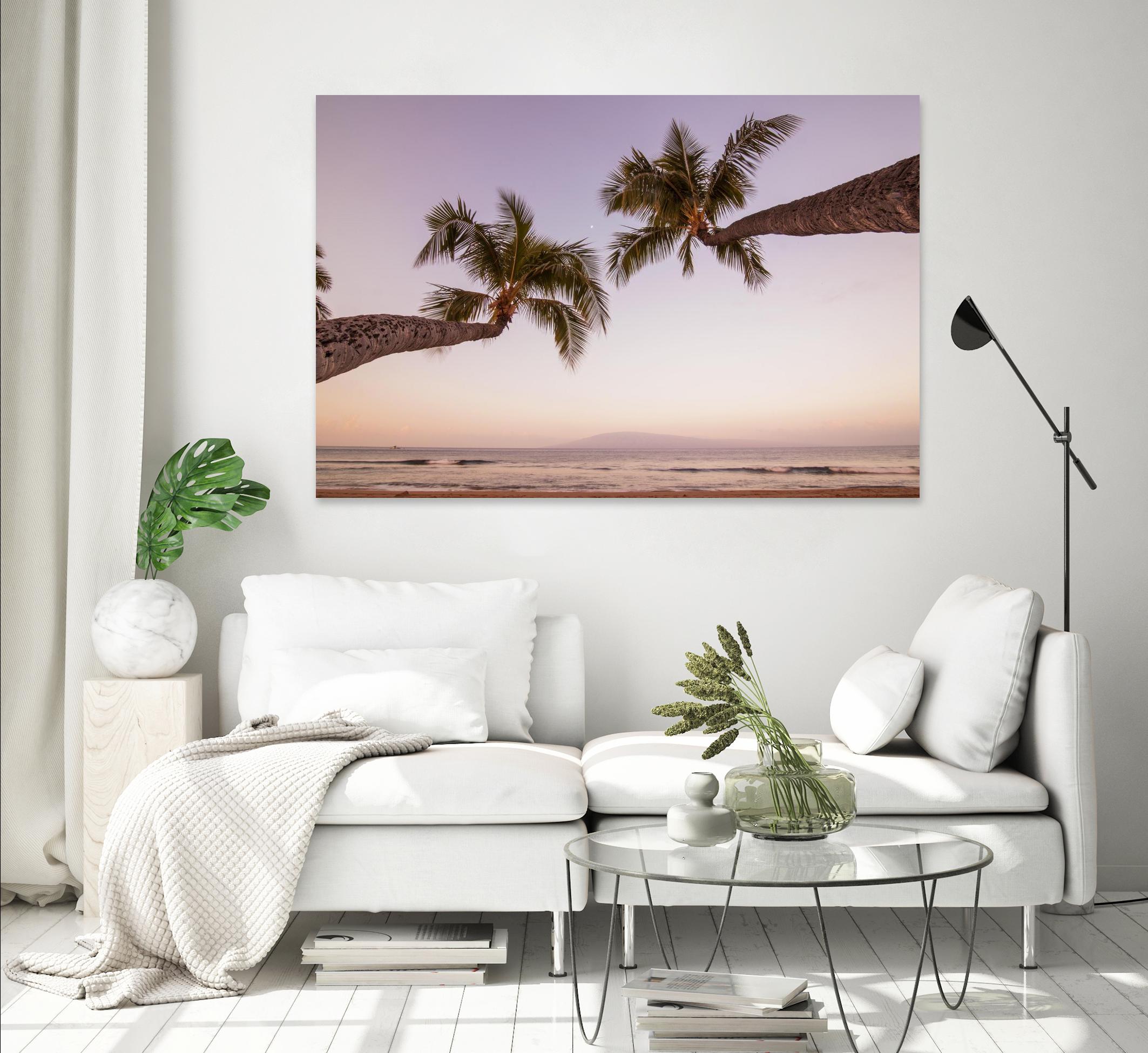 Beauty Times Two by Aaron Matheson on GIANT ART - purple tropical