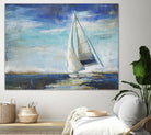Sail Away by Liz Jardine on GIANT ART - white nautical