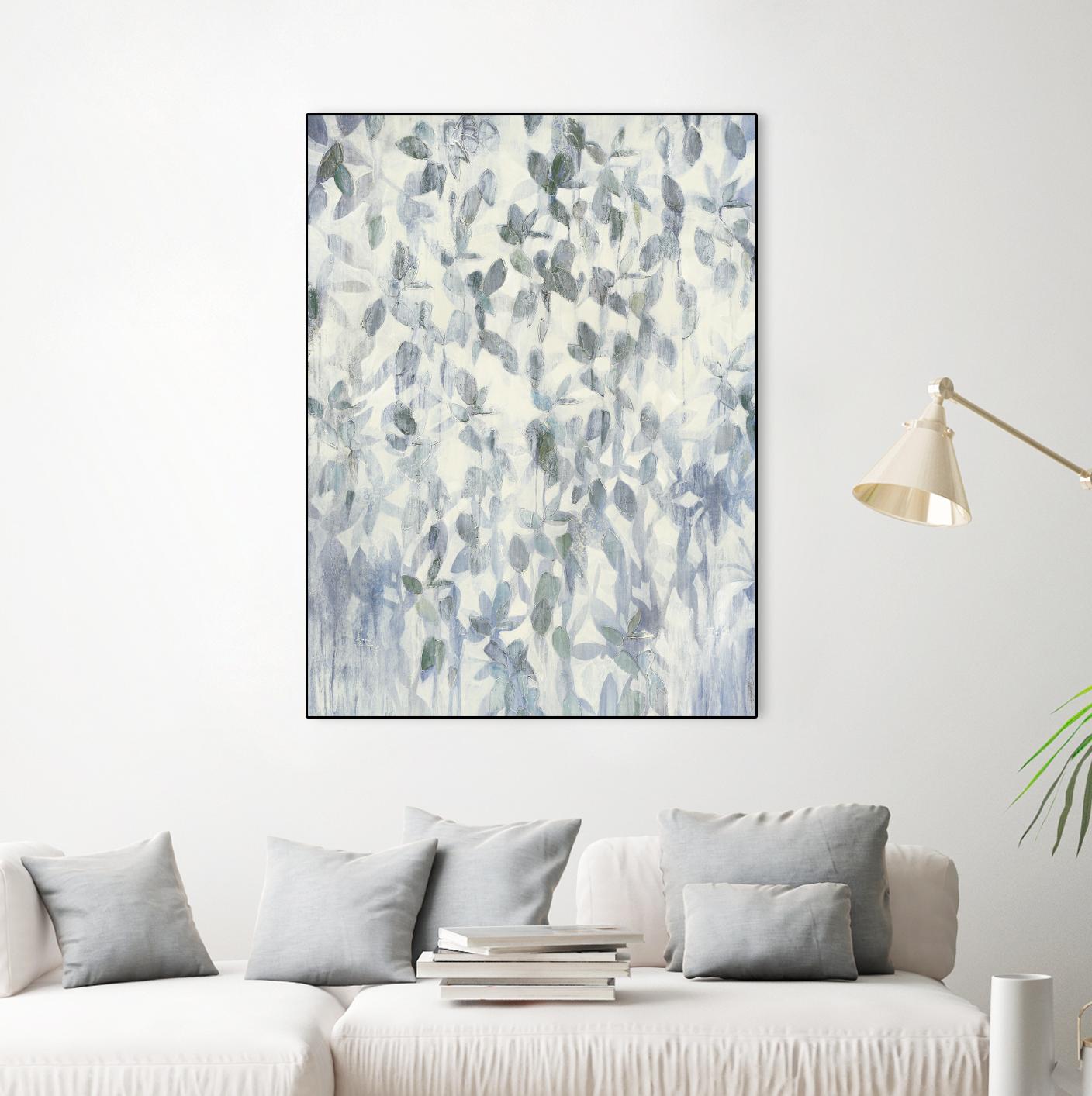 Sea Foam IV V1 by Liz Jardine on GIANT ART - blues sea life