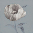 FLORAL SYMPOSIUM I by JUIANNE MARCOUX on GIANT ART - blue floral floral