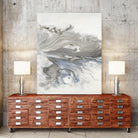 Think Of You by Corrie LaVelle on GIANT ART - whites & creams fluid abstracts