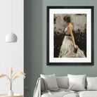 Contemplation by Julianne Marcoux on GIANT ART - brown figurative
