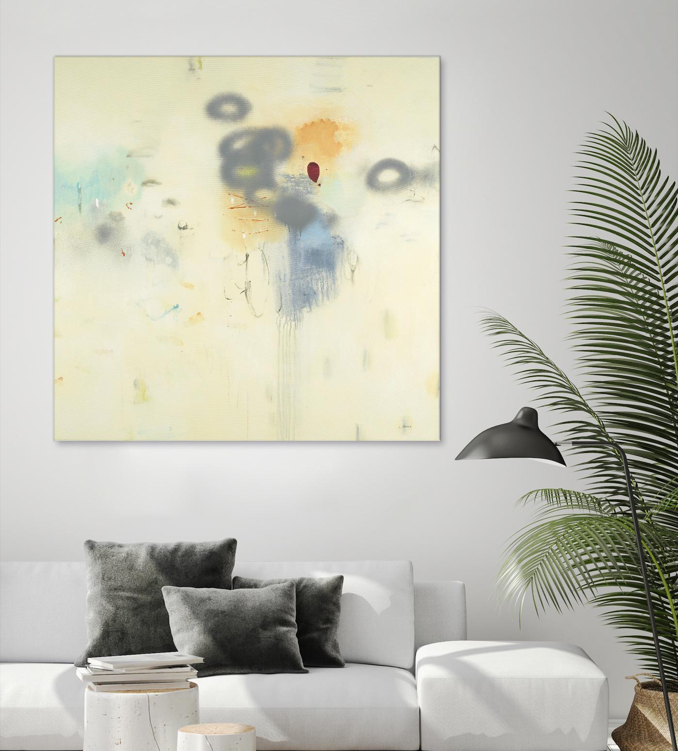 Simple Life by L. Baines on GIANT ART - grey abstract