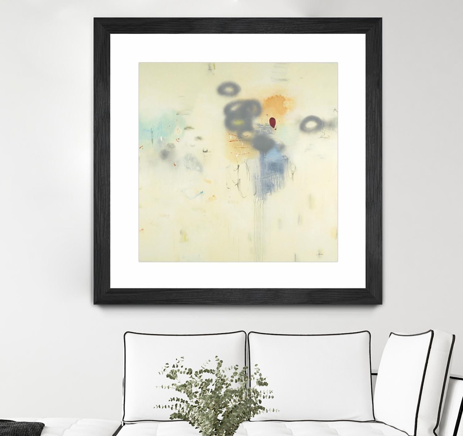 Simple Life by L. Baines on GIANT ART - grey abstract