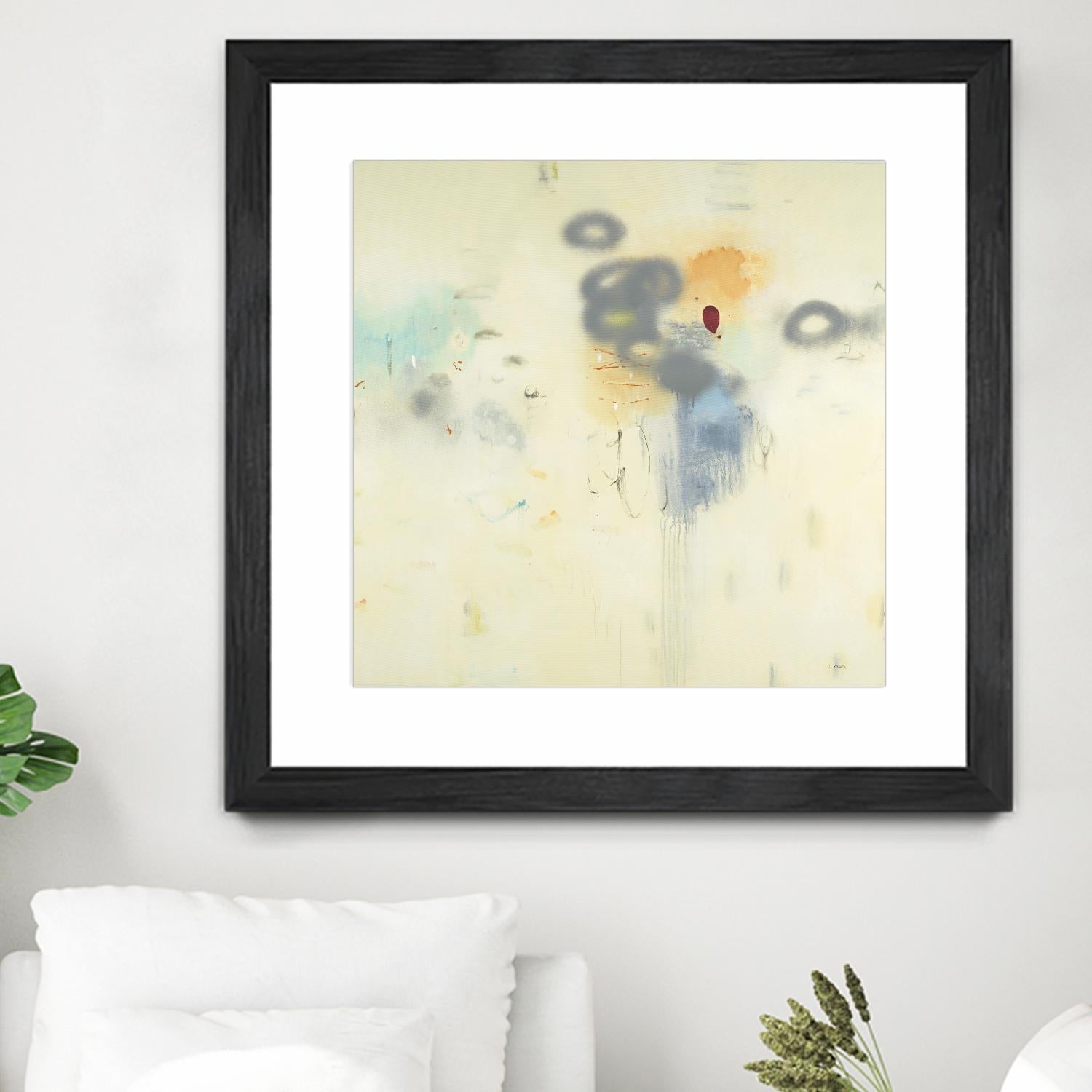 Simple Life by L. Baines on GIANT ART - grey abstract