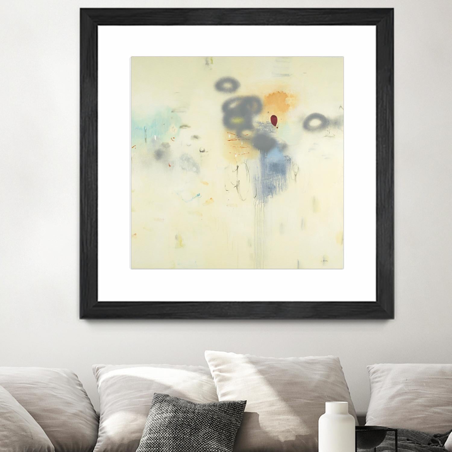 Simple Life by L. Baines on GIANT ART - grey abstract