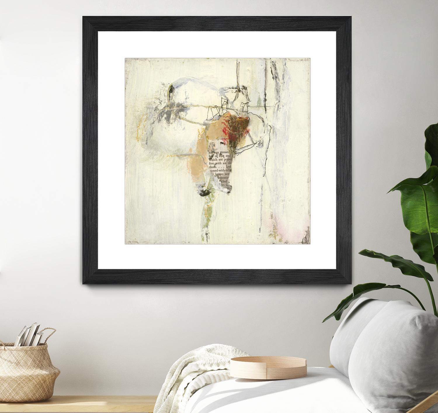 Short Stories III by Terri Burris on GIANT ART - whites & creams abstract