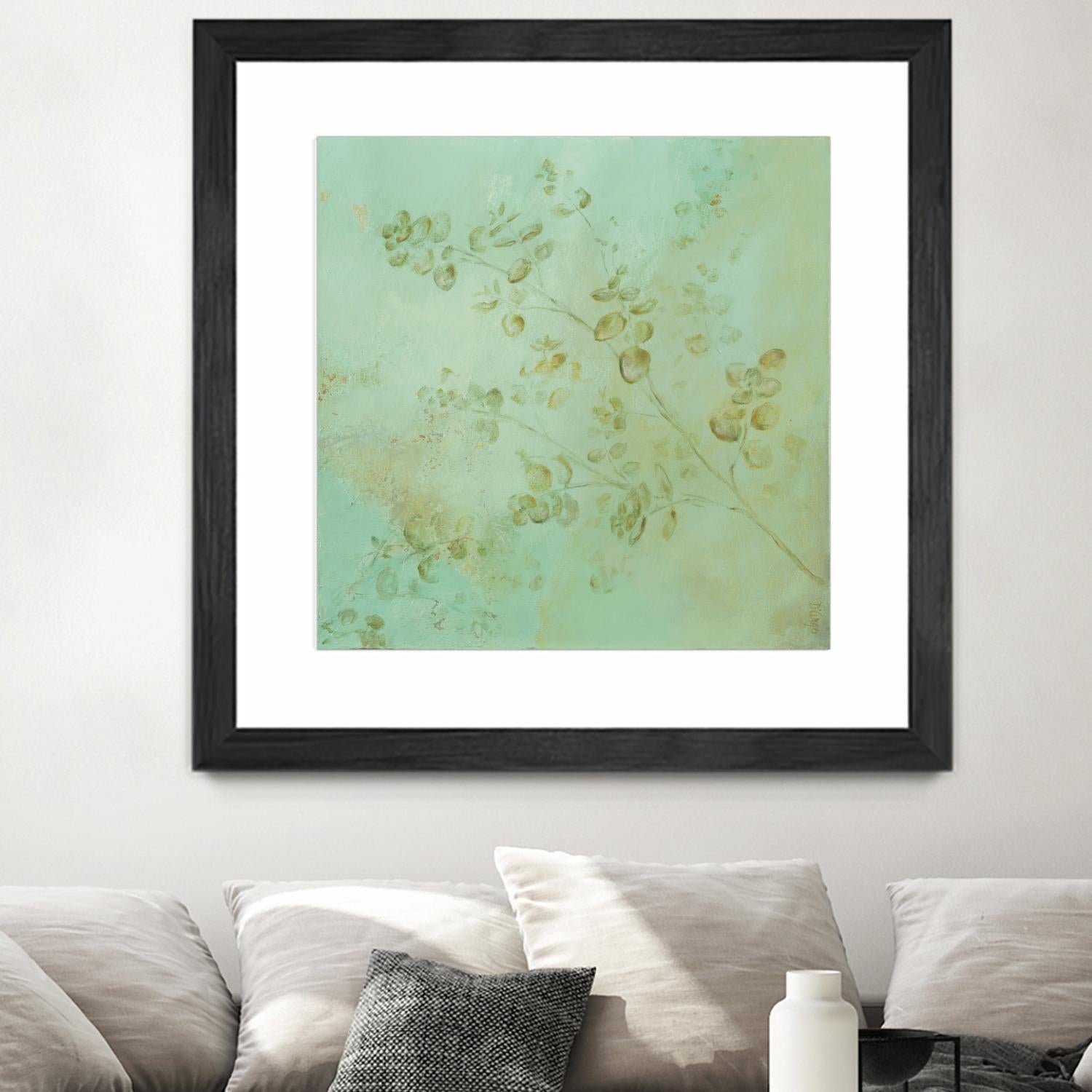 Soft Eucaluptus I by Dina D'Argo on GIANT ART - greens greenery
