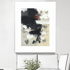 Written Then Forgotten by Brent Foreman on GIANT ART - blacks abstract