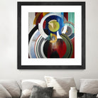 Focal by KC Haxton on GIANT ART - blue abstract