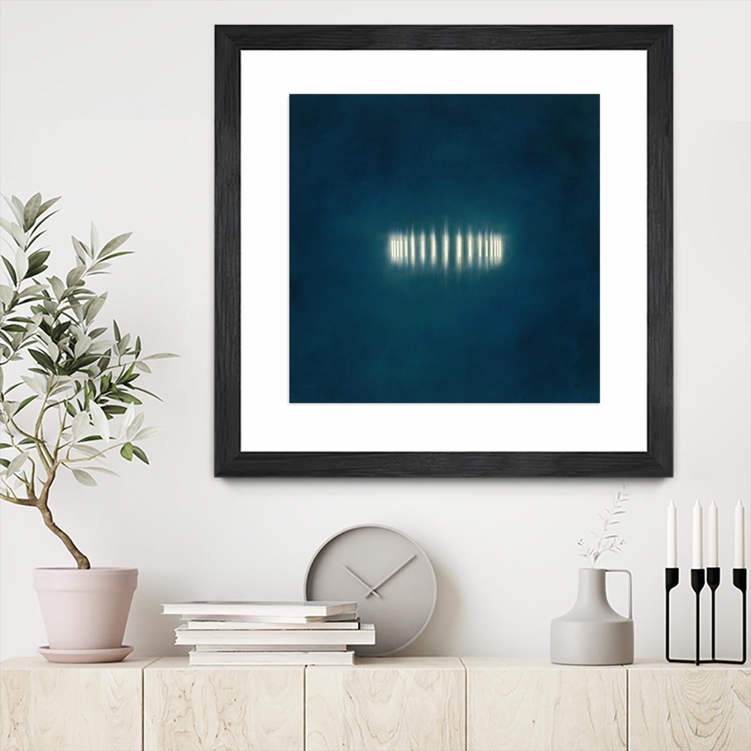 Light Ring II by KC Haxton on GIANT ART - white abstract