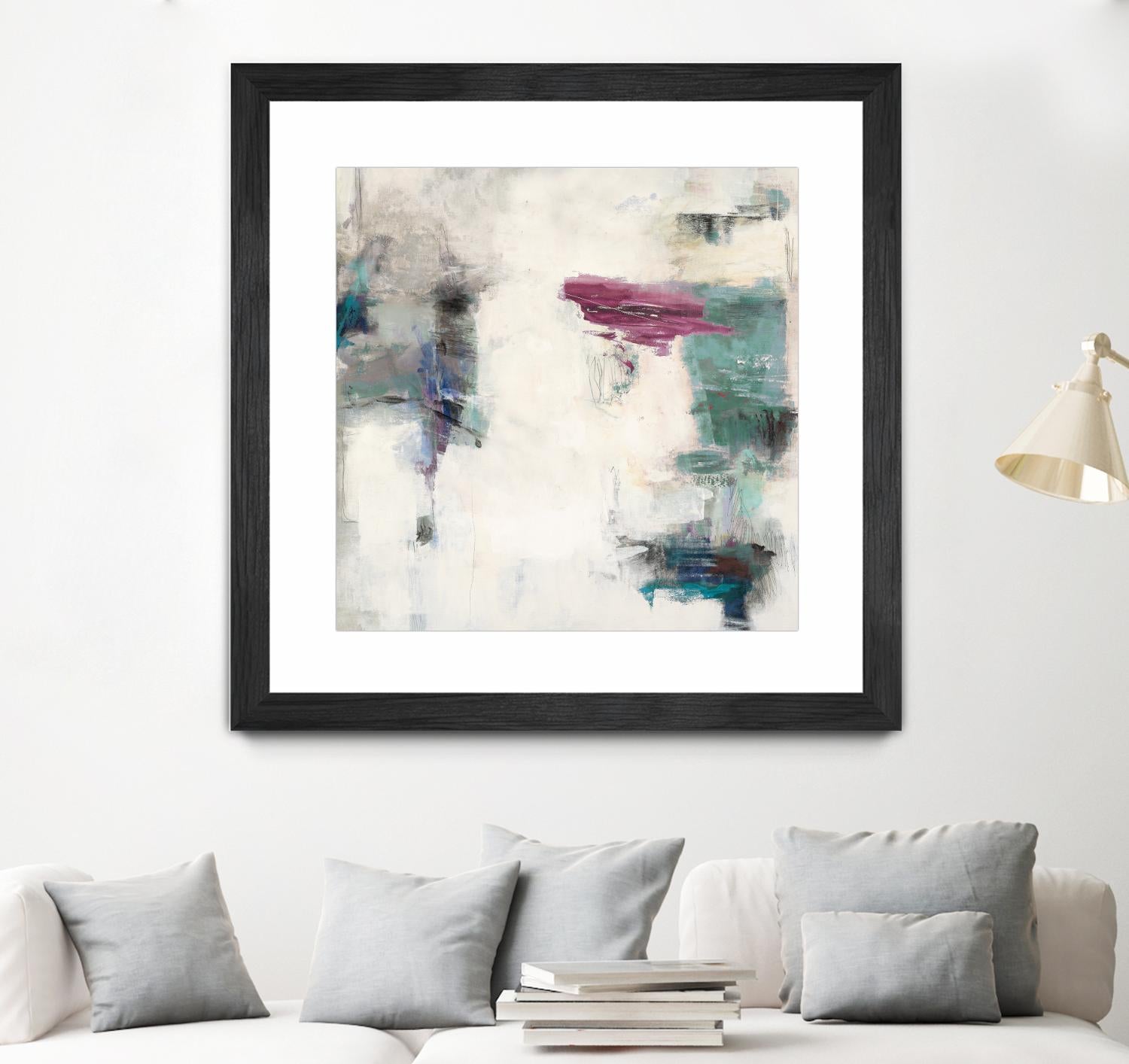 Best Promise by Randy Hibberd on GIANT ART - turquoise abstract
