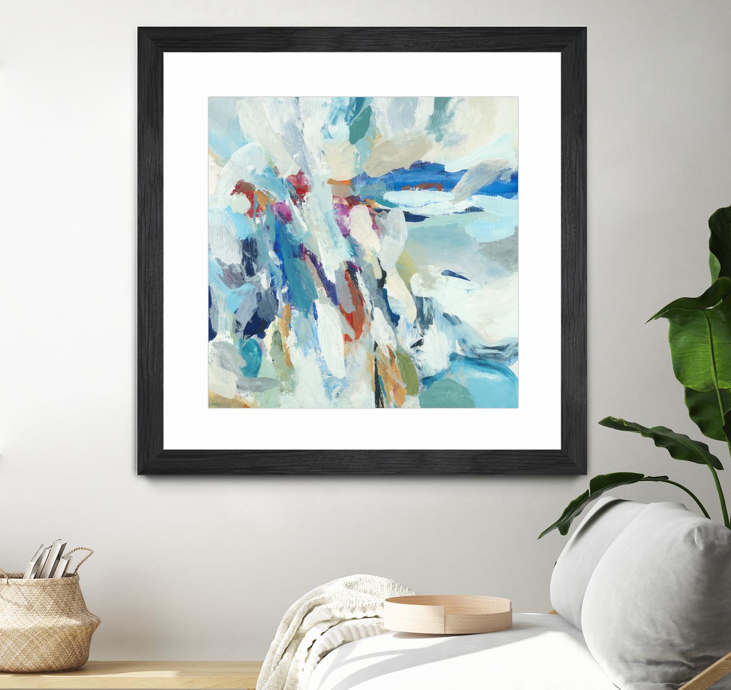 Joyous Expansion by Randy Hibberd on GIANT ART - blues abstract