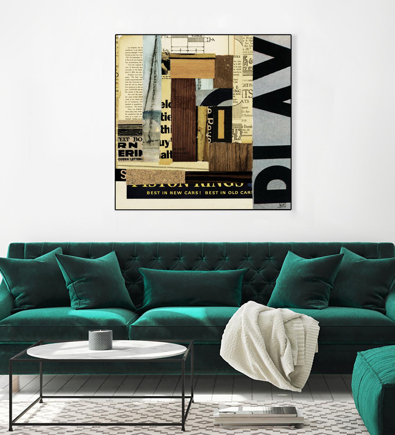 Emerge XIV by Kelsey Hochstatter on GIANT ART - grey contemporary