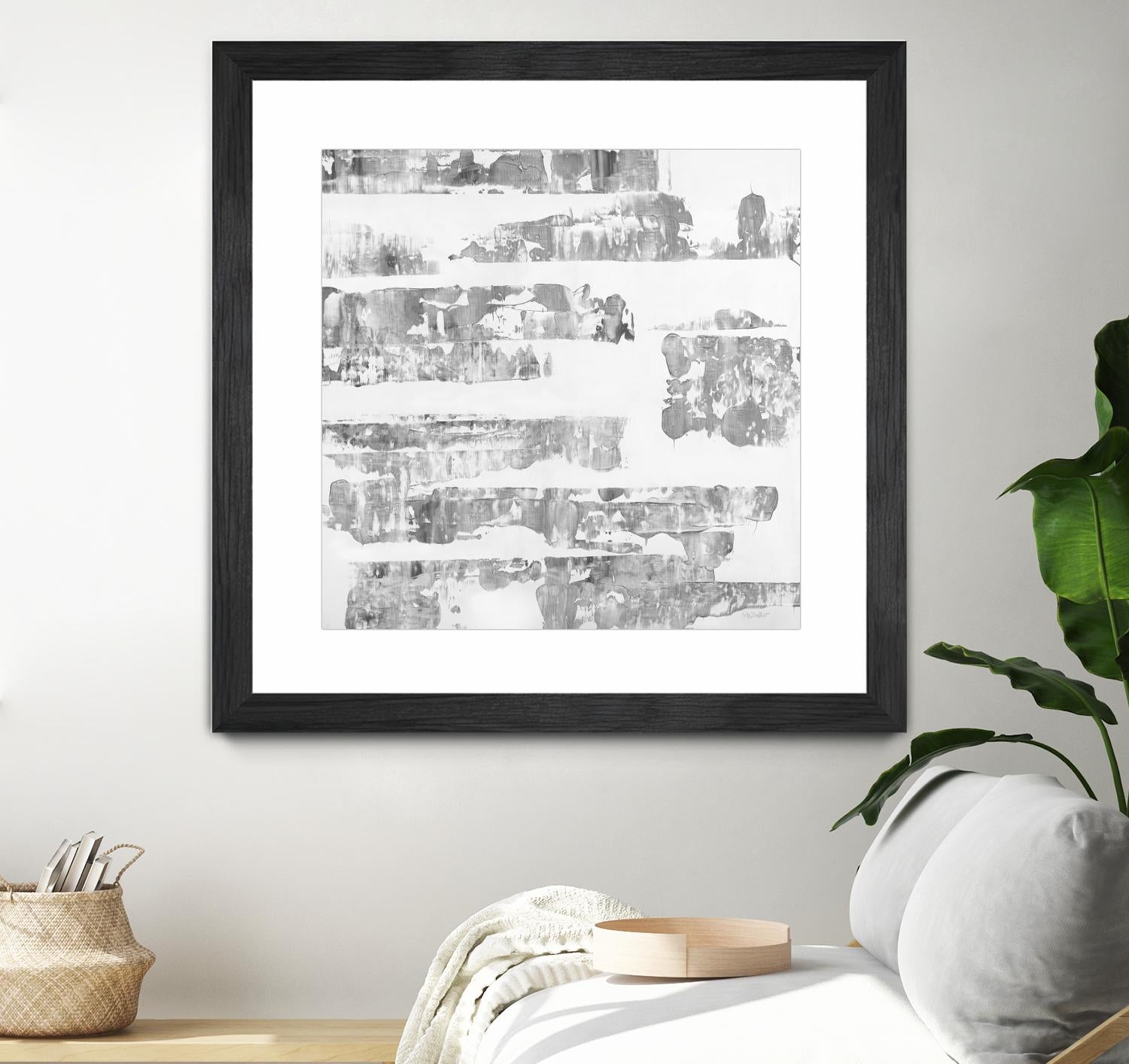 Grey Levels by Jeff Iorillo on GIANT ART - white abstract