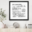 Grey Levels by Jeff Iorillo on GIANT ART - white abstract