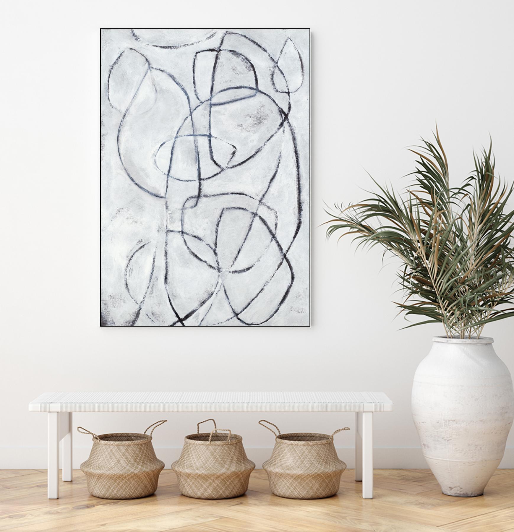 Suspended Time by Jeff Iorillo on GIANT ART - grays black & white gray