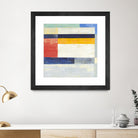 Retro Spectrum II by Liz Jardine on GIANT ART - white abstract