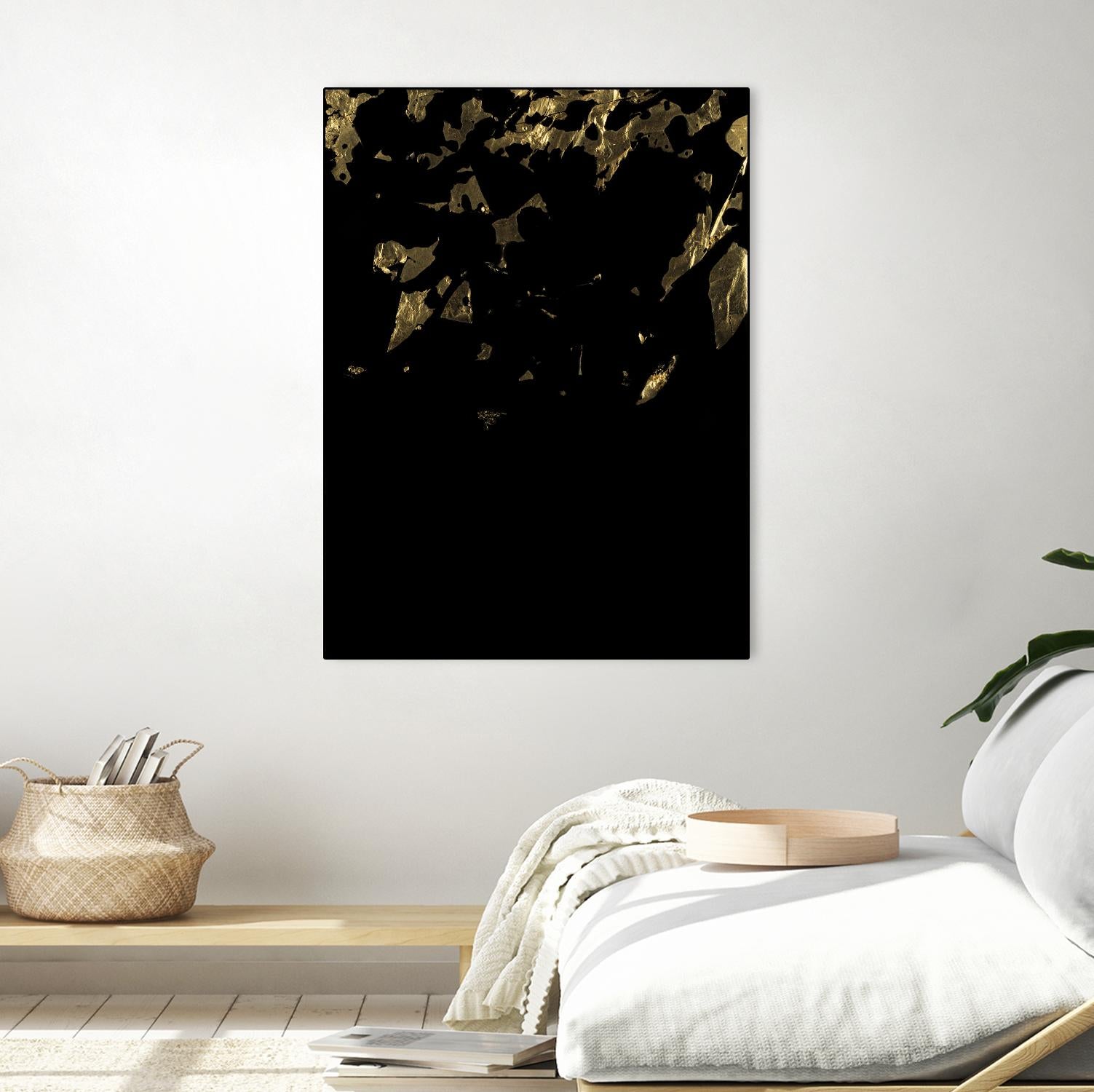 Arms Like Heaven by Corrie LaVelle on GIANT ART - gold abstract