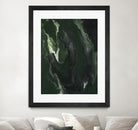 Silence Apart by Corrie LaVelle on GIANT ART - greens fluid abstracts