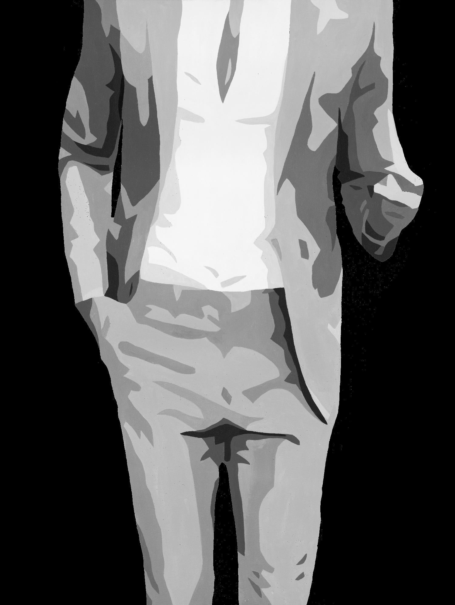MR WHY NOT by Bethann Lawson on GIANT ART - black and white figurative figurative