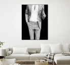 MR WHY NOT by Bethann Lawson on GIANT ART - black and white figurative figurative