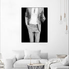 MR WHY NOT by Bethann Lawson on GIANT ART - black and white figurative figurative