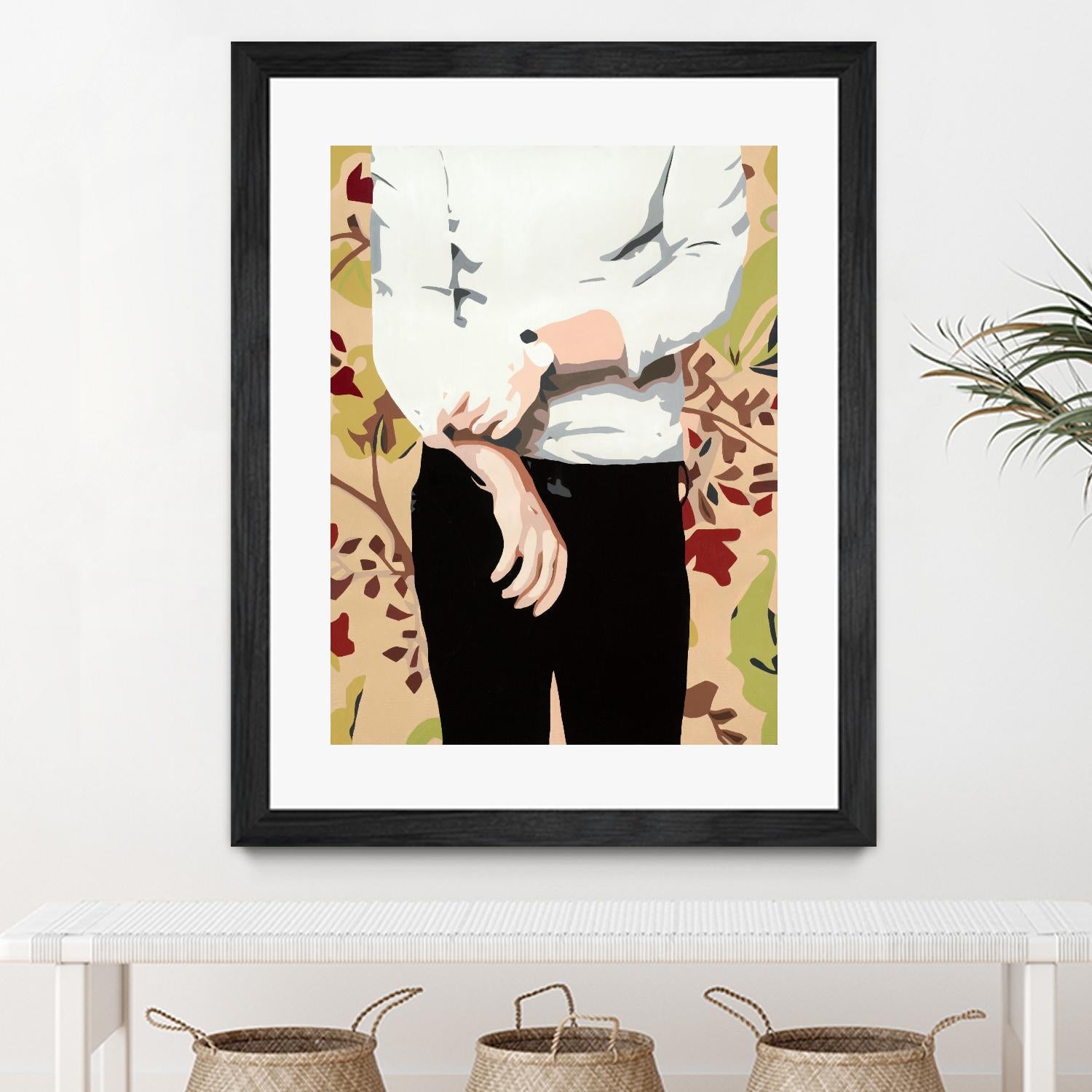 Mr. Right by Beth Ann Lawson on GIANT ART - black figurative fashion