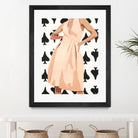 Ms. Thing In Spades by Beth Ann Lawson on GIANT ART - whites & creams figurative woman