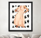 Ms. Thing In Spades by Beth Ann Lawson on GIANT ART - whites & creams figurative woman