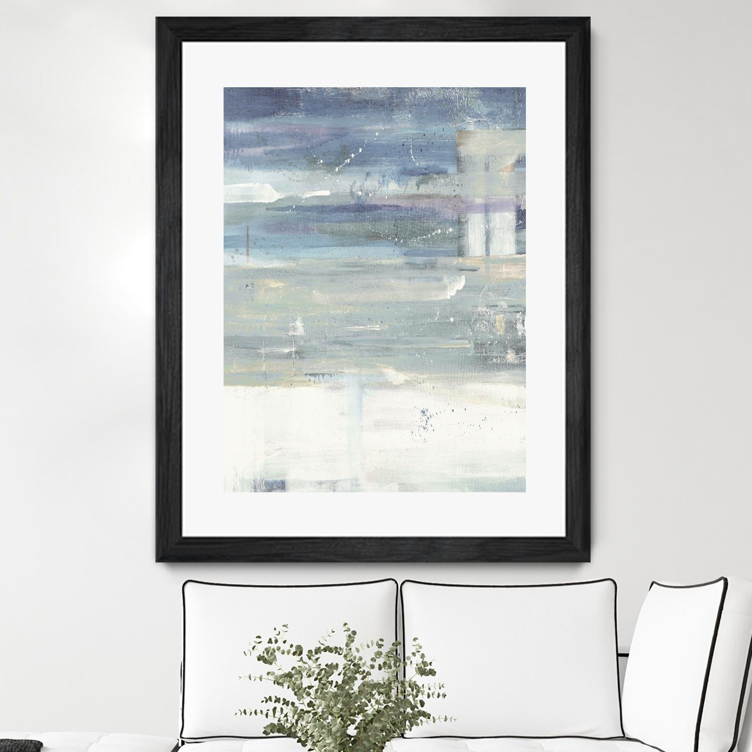 Distance II by Jill Martin on GIANT ART - white abstract