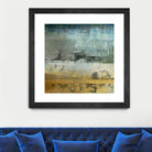Shades Of Sunset V6 by K. Nari on GIANT ART - blues abstract abstract landscapes