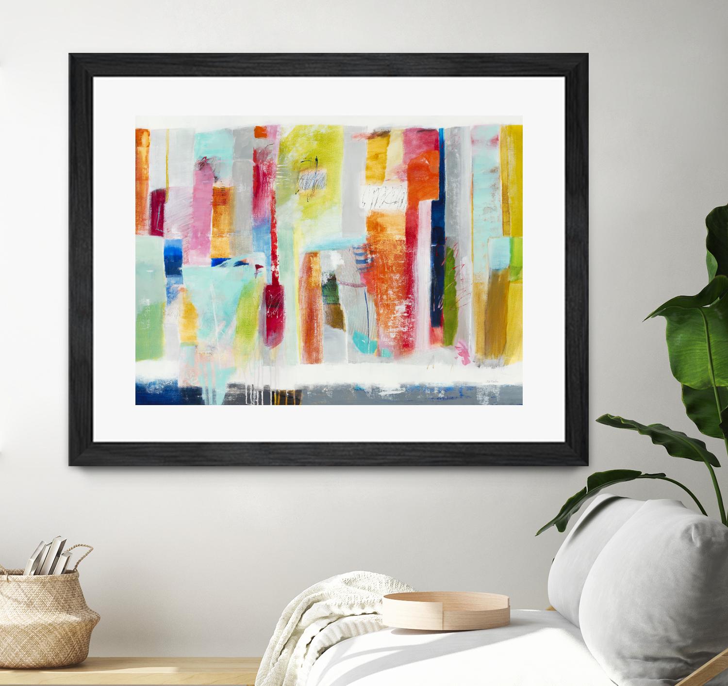 First Flight I by Nancy Ngo on GIANT ART - pale tints, blues abstract