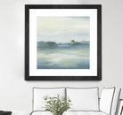 Soothing Scenery by Lisa Ridgers on GIANT ART - blues abstracted landscapes