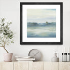 Soothing Scenery by Lisa Ridgers on GIANT ART - blues abstracted landscapes