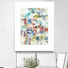 Now & Then I V3 by Lisa Ridgers on GIANT ART - whites & creams abstract