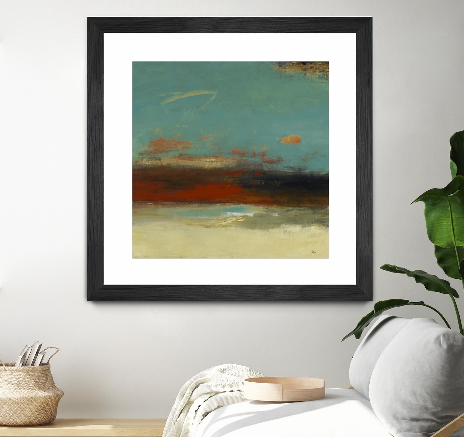 Suggested View by Lisa Ridgers on GIANT ART - rust abstract