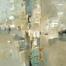 Meet in the Middle by Lisa Ridgers on GIANT ART - beige abstract