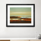 Layered Scape V by Lisa Ridgers on GIANT ART - beige abstract