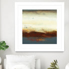 Layers of Life III by Lisa Ridgers on GIANT ART - brown abstract