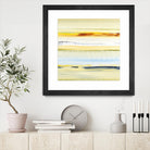 Beach Day by Lisa Ridgers on GIANT ART - blue abstract