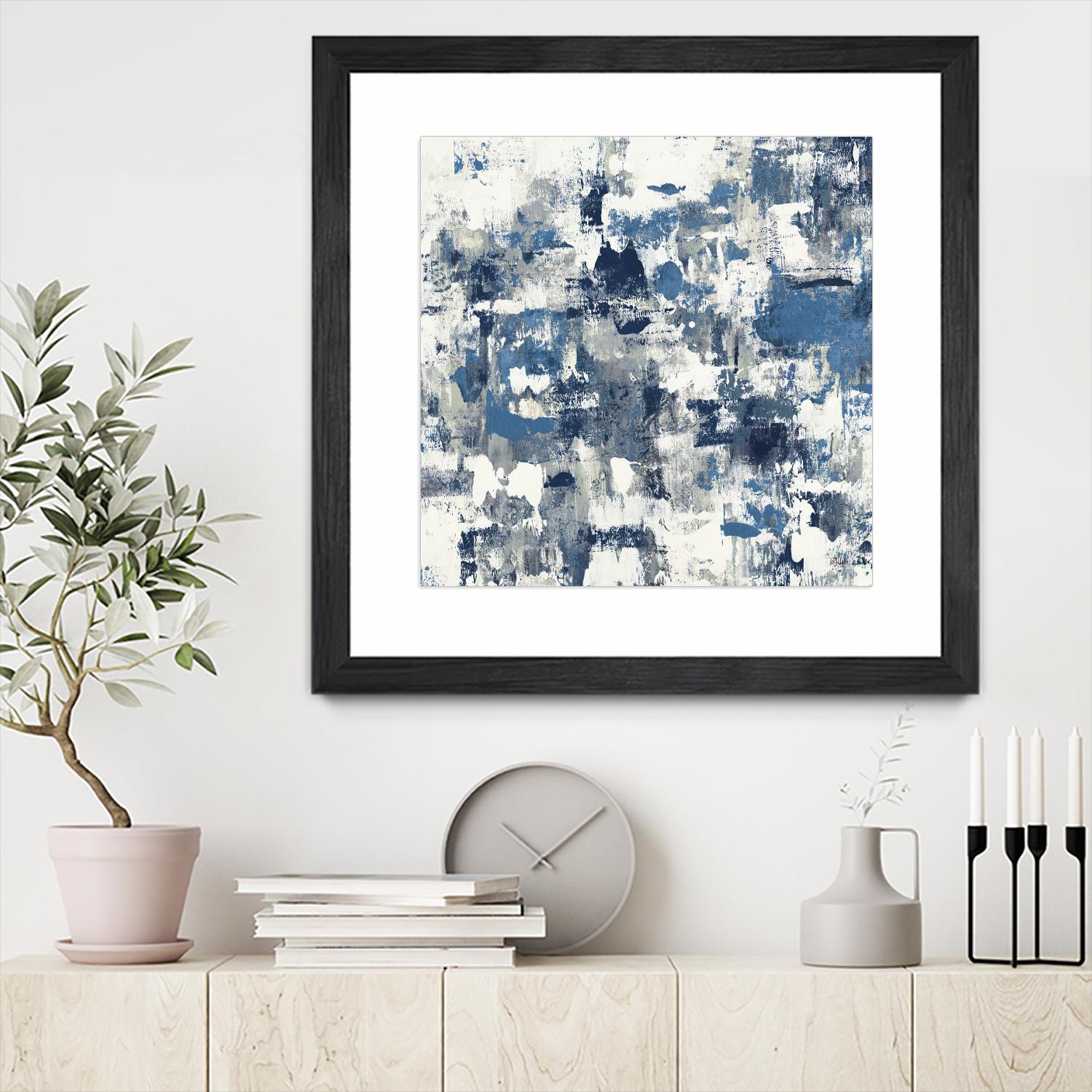 Conclusion Found I by Lisa Ridgers on GIANT ART - grey abstract