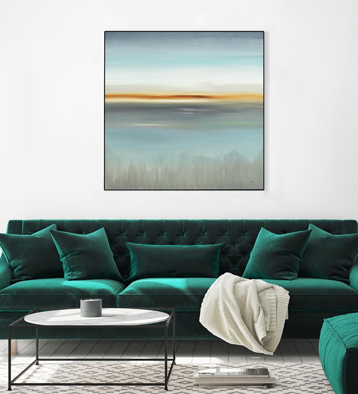 Dreamland III by Lisa Ridgers on GIANT ART - orange abstract