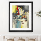Kheeler's Garden by Sarah Stockstill on GIANT ART - yellow abstract
