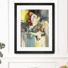 Kheeler's Garden by Sarah Stockstill on GIANT ART - yellow abstract