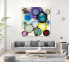 Kaleidoscope II by Laura VanHorne on GIANT ART - blue contemporary