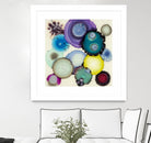 Kaleidoscope II by Laura VanHorne on GIANT ART - blue contemporary